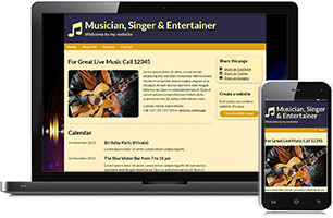 entertainment website example